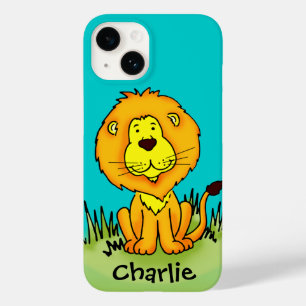 Name kid leon aqua yellow iphone case