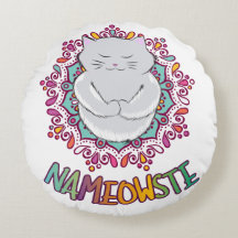 Name owste Cat Pillow