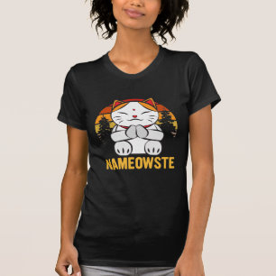 Name owste - Funny Yoga Cats Lovers - Meditation L T-shirt