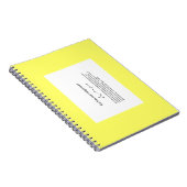 Name reaction Note Notitieboek (Rechterzijde)
