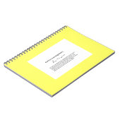 Name reaction Note Notitieboek (Linkerzijde)