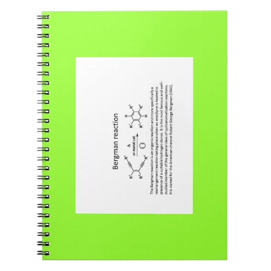 Name reaction Note Notitieboek (Voorkant)