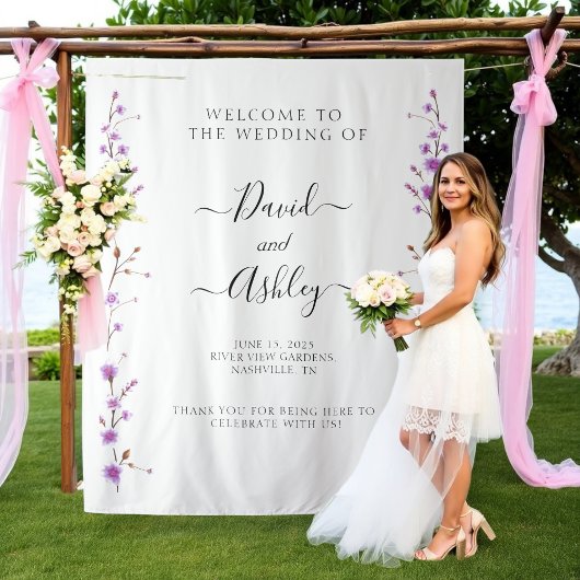 Name Sign for Wedding, Wedding Backdrop Sign Wandkleed
