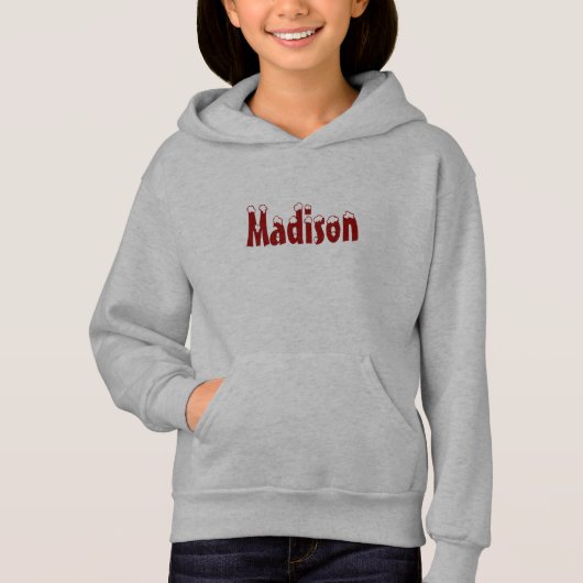 "name" sneeuwkastanje, Hoodies & Sweatshirt (Voorkant)