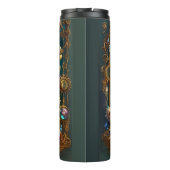 Name Text, Hummingbird & Jeweled Books Thermosbeker (Achterkant)