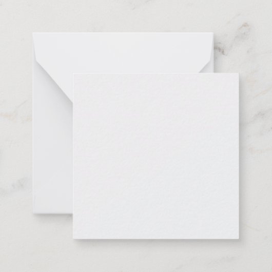 Name, Thank You Mini Christmas Gift Enclosure Card Notitiekaartje (Achterkant)