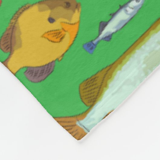 Name That Fish Sports Fishing Species Fleece Deken (Hoek)