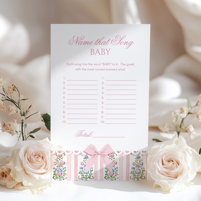 Name That Song Baby Love Shack Baby Coquette game (Creator heeft geüpload)