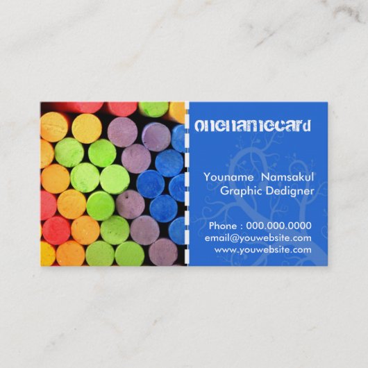 namecard-0014 / onderwijs visitekaartje (Voorkant)