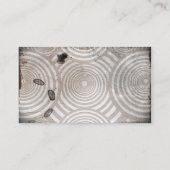 namecard-008 / grijs oud papier visitekaartje (Achterkant)