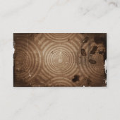 namecard-008 / grijs oud papier visitekaartje (Achterkant)