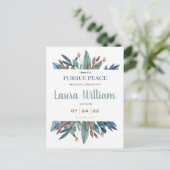 NameCustomized 2022 JW Convention Baptism Briefkaa Briefkaart (Staand voorkant)