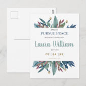 NameCustomized 2022 JW Convention Baptism Briefkaa Briefkaart (Voorkant / Achterkant)