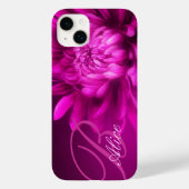 Named chrysanthemum mauve Case-Mate iPhone case (Achterkant)