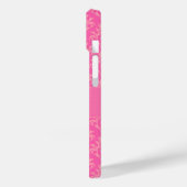 Named damask kangaroo paws pinky Case-Mate iPhone case (Achterkant / Links)