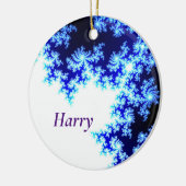 Named Frosty Keramisch Ornament (Links)