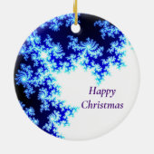 Named Frosty Keramisch Ornament (Achterkant)