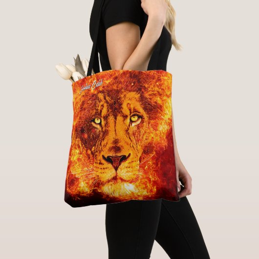 Named Lion of Judah Canvas tas (Dichtbij)