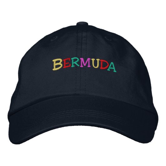Namedrop Nation_Bermuda met meerdere kleuren Pet (Voorkant)
