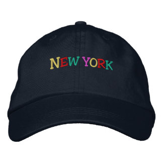 Namedrop Nation_New York veelkleurig Geborduurde Pet