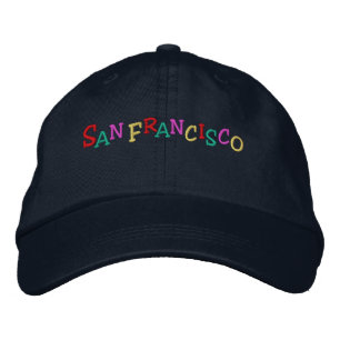 Namedrop Nation_San Francisco Multi-Color Geborduurde Pet