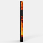 Namelijk Flaming Lion Face Case-Mate iPhone Case (Achterkant/rechts)