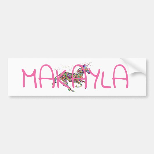 Namem Makayla sticker (Voorkant)