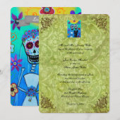 Namen aanpassen DOD Wedding Invitation Kaart (Voorkant / Achterkant)