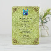 Namen aanpassen DOD Wedding Invitation Kaart (Staand voorkant)