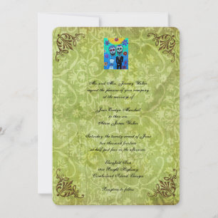 Namen aanpassen DOD Wedding Invitation Kaart
