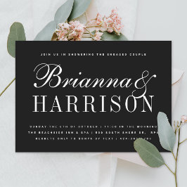 Namen Huwelijk Feest Black Couples Kaart