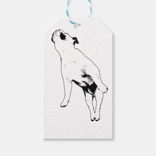 Namen, linten en dromen cadeaulabel (Voorkant)