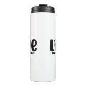 Namen of tekst toevoegen, cavia-uitlijnen thermosbeker (Voorkant)