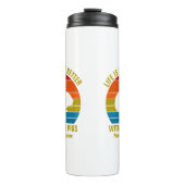 Namen toevoegen Alle tekst wijzigen, beter Guinee- Thermosbeker (Voorkant)