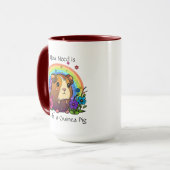 Namen toevoegen, tekst Alles wat je nodig hebt is  Mok (Voorkant links)