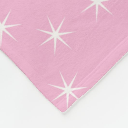 Namen toevoegen Tekst Valentijnsdag Roze ingewande Fleece Deken (Hoek)