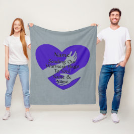 Namen toevoegen Wijzig alle tekstberichten die onz Fleece Deken