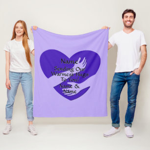 Namen toevoegen Wijzig alle tekstberichten die onz Fleece Deken