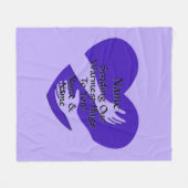 Namen toevoegen Wijzig alle tekstberichten die onz Fleece Deken (Voorkant (Horizontaal))