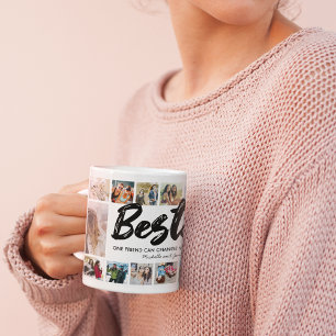 Namen van beste vriendinnen BFF Fotocollage  Koffiemok