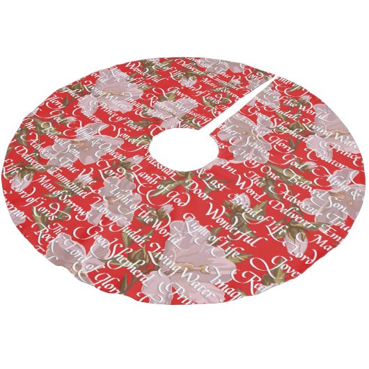 Namen van Christus Kerstboom Rok (Gekanteld)