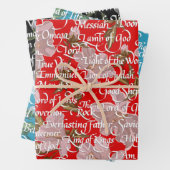 Namen van Christus Verpakkende Document Bladen 19" Inpakpapier Vel (In situ)