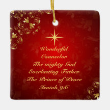 Namen van God Bijbelse Isaiah 9:6, gepersonaliseer