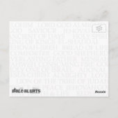 NAMEN VAN GOD BRIEFKAART (Achterkant)