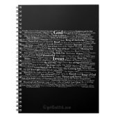 Namen van God en JezusGod316.com Notitieboek (Voorkant)