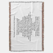 Namen van God in het Oude Testament Drow Blanket Deken (Voorkant Verticaal)