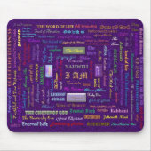 namen van God mousepad Muismat (Voorkant)