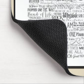 Namen van God op Tan Mousepad Muismat (Hoek)