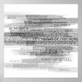 Namen van God Poster (Voorkant)