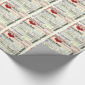 Namen van God-Subway Art Cadeaupapier (Hoek)